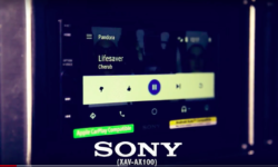 Android Auto Demo on Sony XAV-AX100