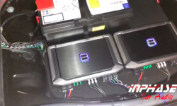 BENZ S550 with Hidden System (Alpine X Series Amps)