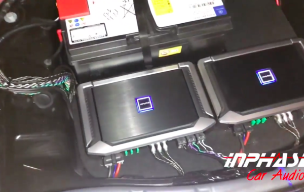 BENZ S550 with Hidden System (Alpine X Series Amps)