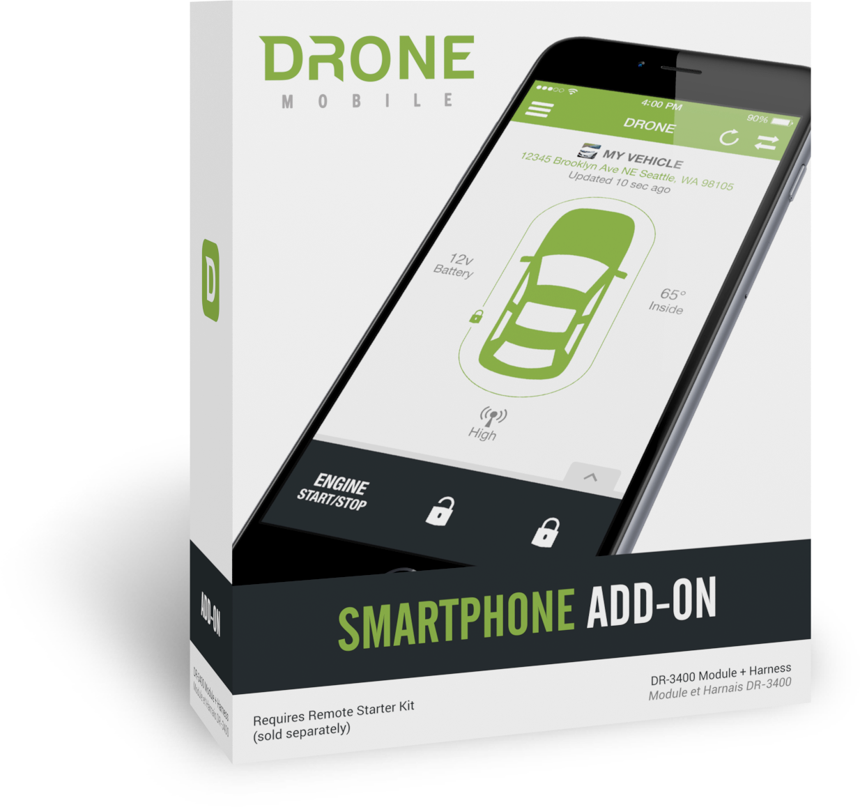 Compustar Drone Remote Car Starter Phone App With Install