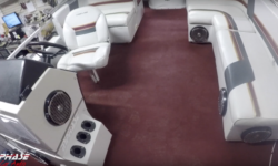 Pontoon Boat MAJOR Audio Upgrade w/ LED Spot Lights